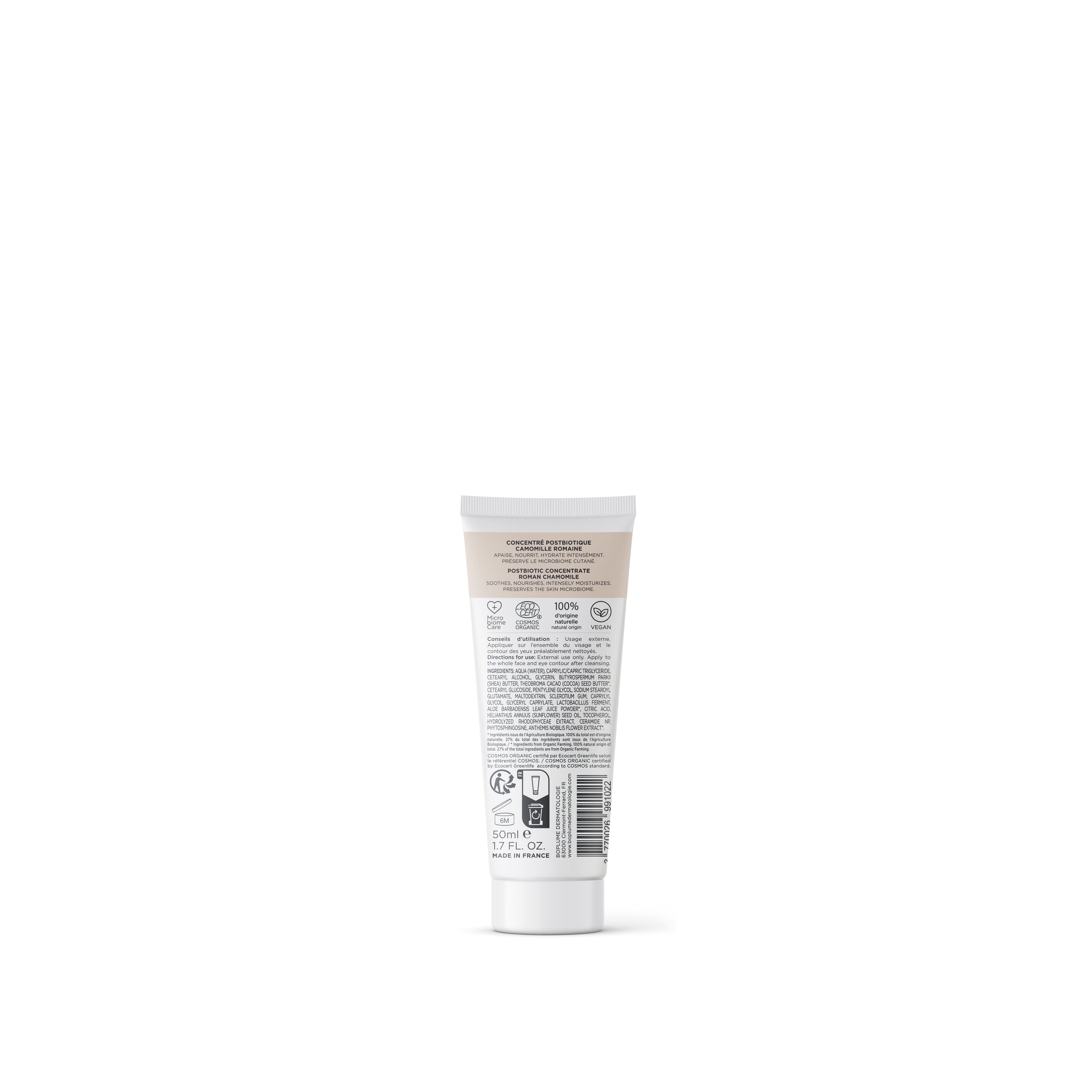 CRÈME HYDRATANTE Microbiome+