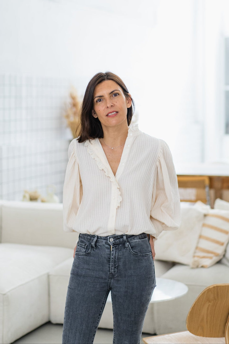 Portrait de Coralie Anglade, fondatrice de  BOPLUME DERMATOLOGIE