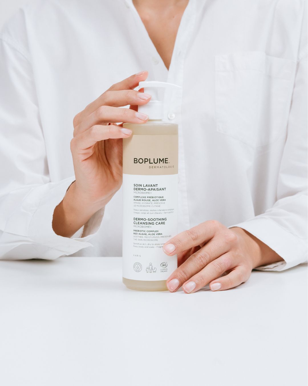 SOIN LAVANT DERMO-APAISANT Microbiome+