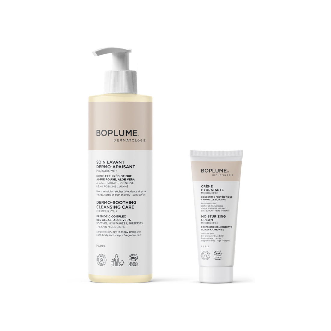 ROUTINE PEAUX DÉSHYDRATÉES MICROBIOME+ BOPLUME DERMATOLOGIE