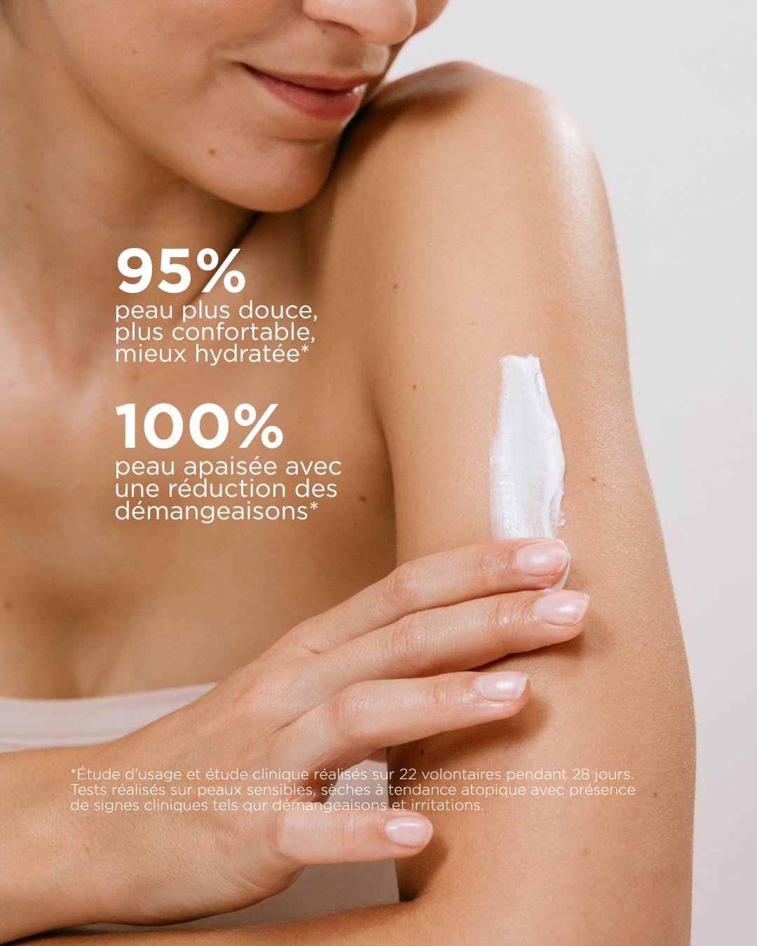 Baume Relipidant Microbiome+ texture et efficacité prouvée