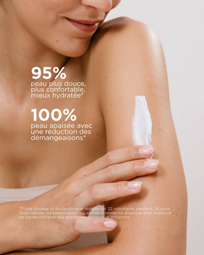 Baume Relipidant Microbiome+ texture et efficacité prouvée