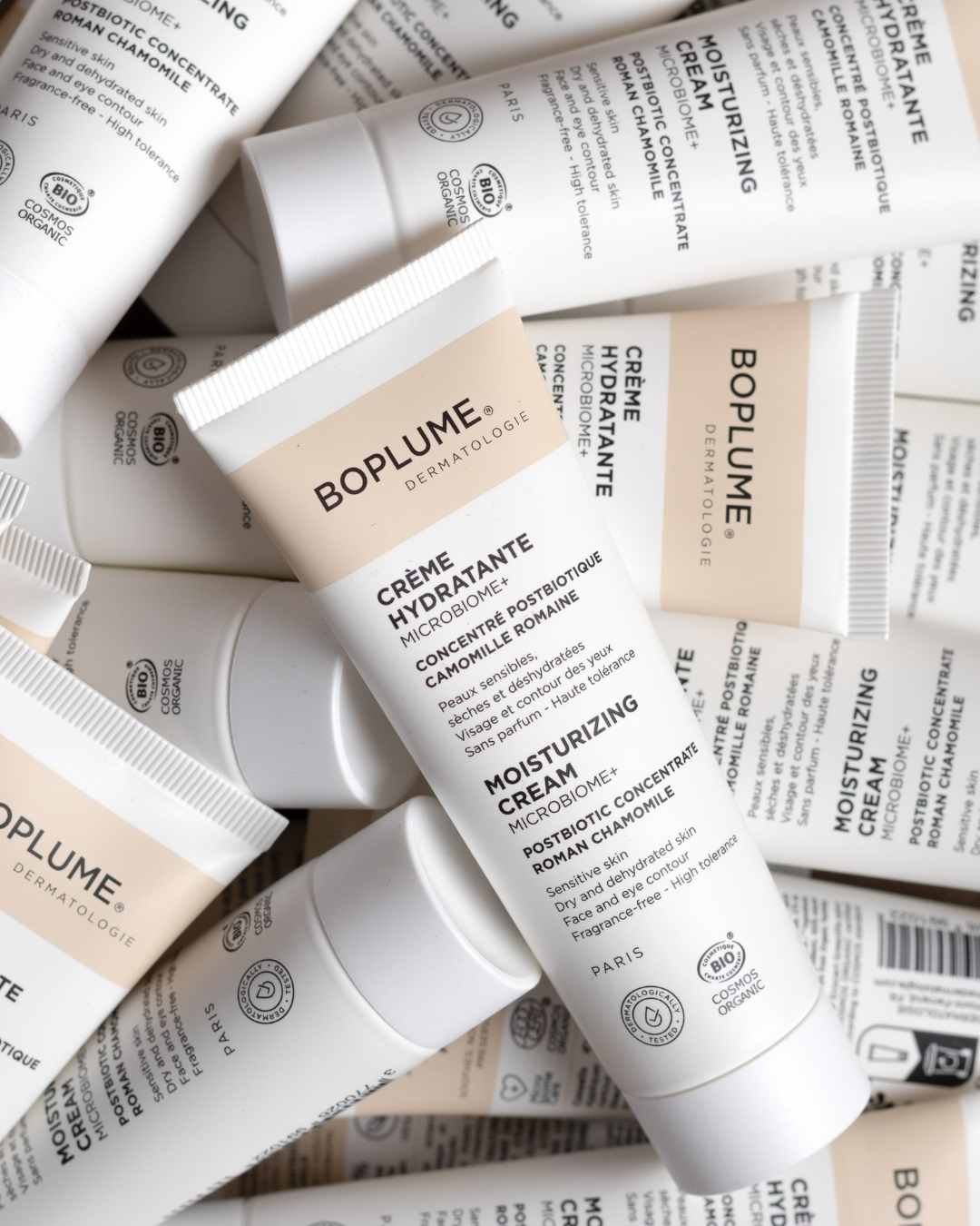 CRÈME HYDRATANTE MICRBIOME+ BOPLUME DERMATOLOGIE 
