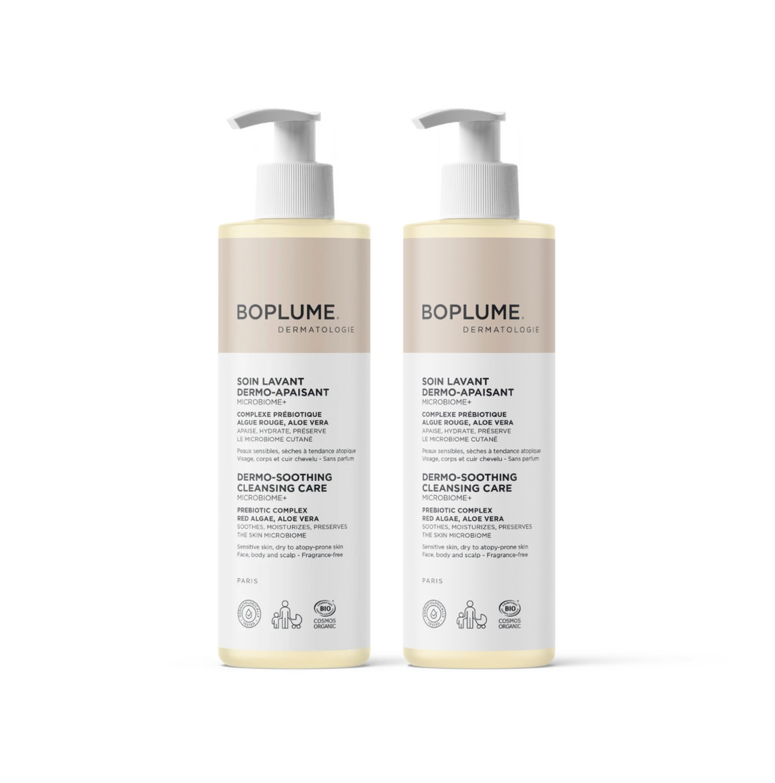 DUO SOIN LAVANT DERMO-APAISANT MICROBIOME+