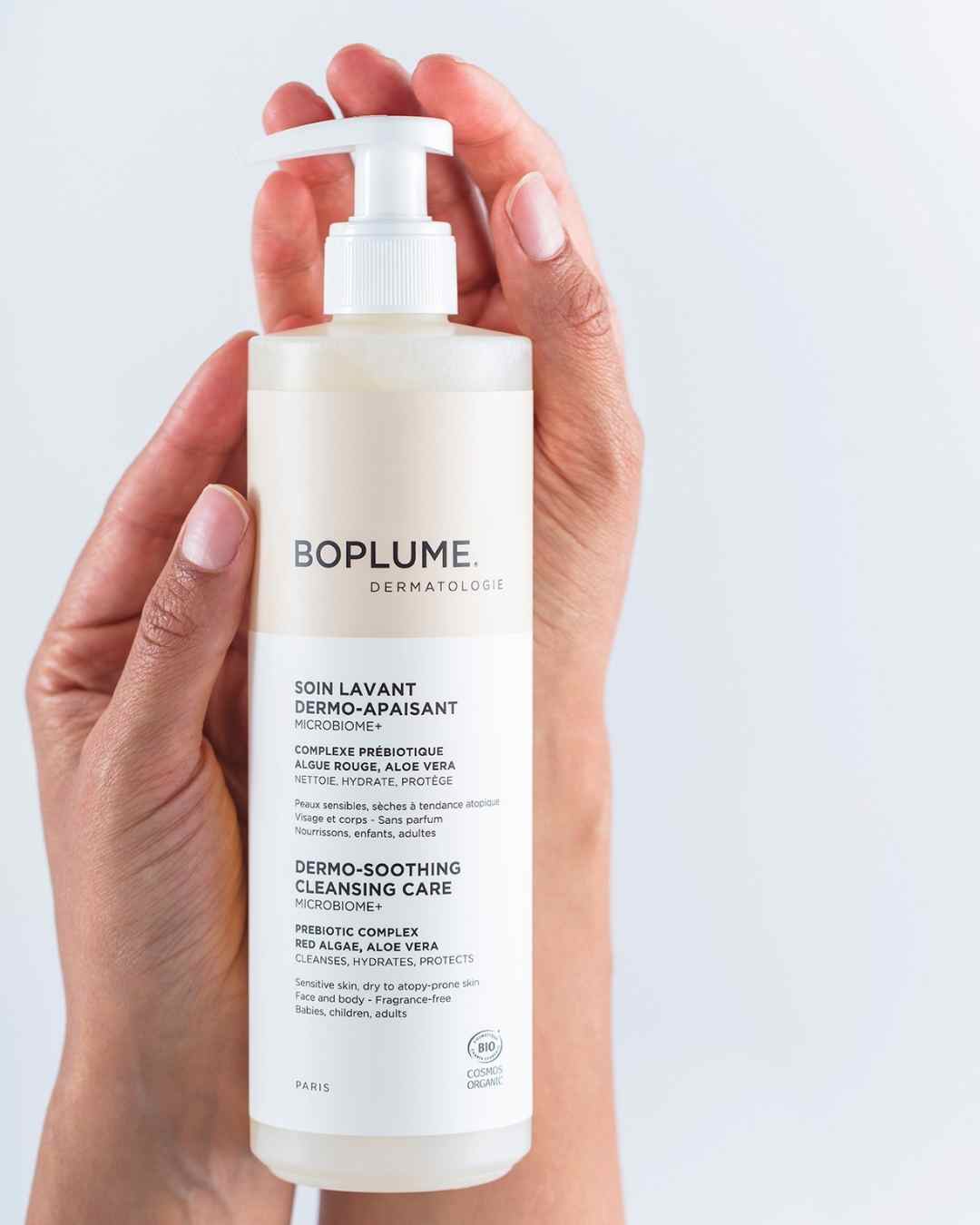 Soin Lavant Dermo Apaisant Microbiome+ BOPLUME DERMATOLOGIE