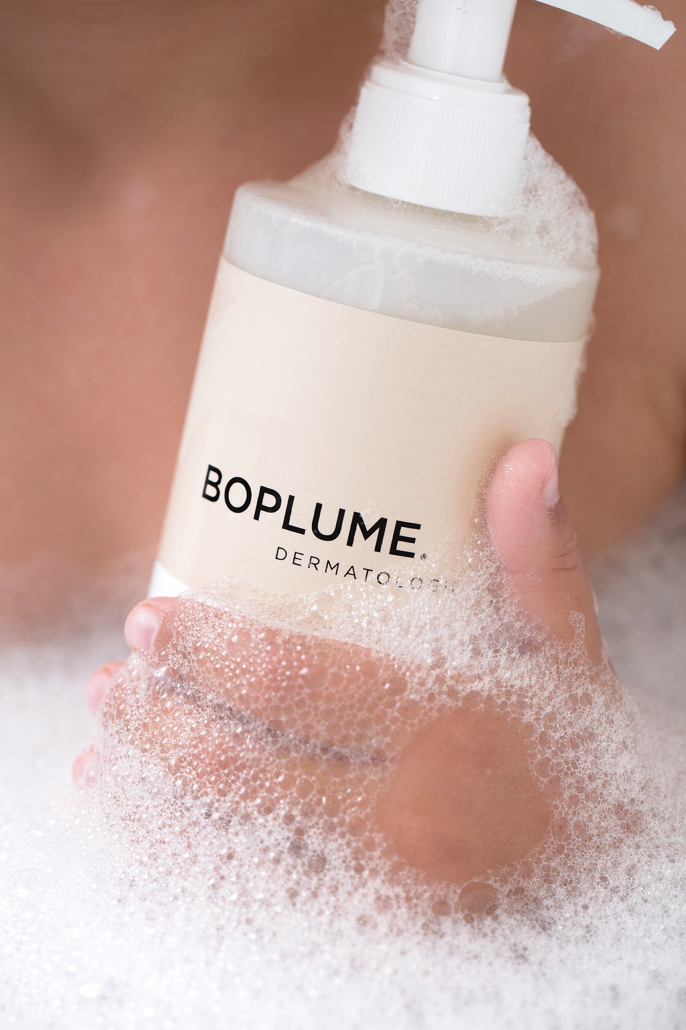 Nettoyant doux, sans parfum, pH physiologique, Soin Lavant Dermo-Apaisant Boplume Dermatologie